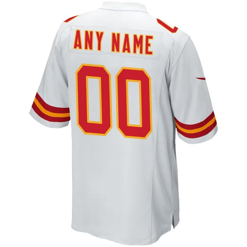 Kansas City Chiefs - Camisa personalizada para jogo da NFL - Branca