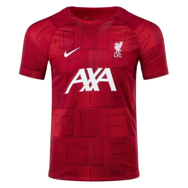 Camiseta de entrenamiento local del Liverpool Pre-Partido I 23/24 - Versión para aficionados