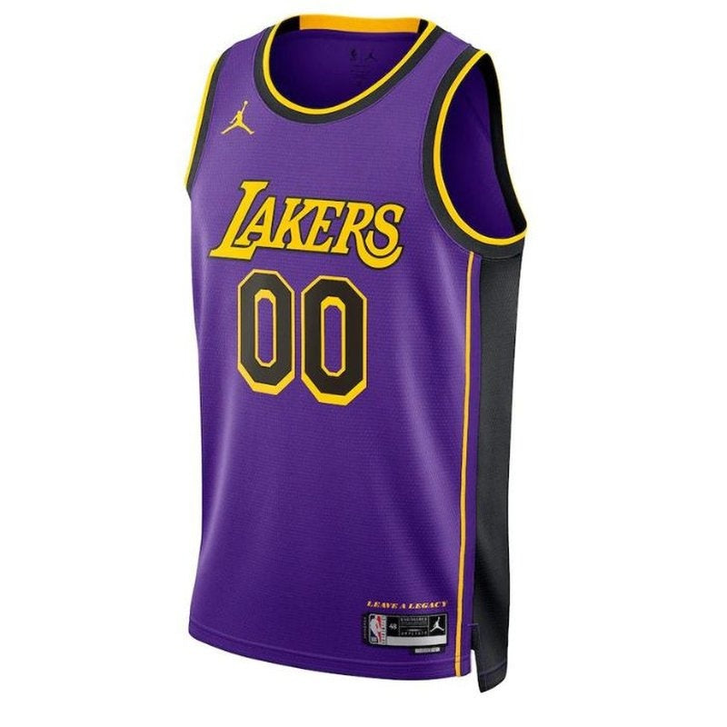 Camisa NBA Los Angeles Lakers Unissex 2023 - Edição Statement - Roxa