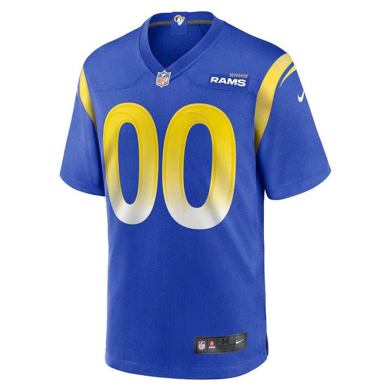 Los Angeles Rams - Camisa de jogo personalizada da NFL Royal