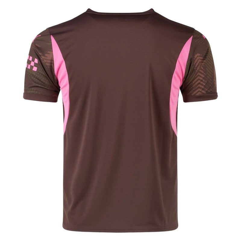 Camisa de goleiro marrom Manchester City 24/25 - Versão Torcedor