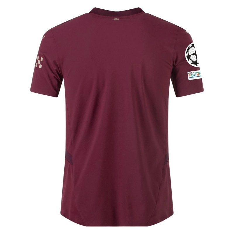 Camisa Manchester City III Terceira Divisão da UCL 24/25 - Versão Jogador