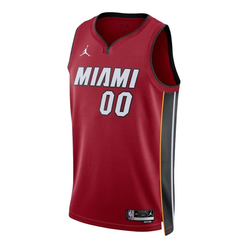 Camisa NBA Miami Heat 2023 Unissex - Edição Statement - Vermelha