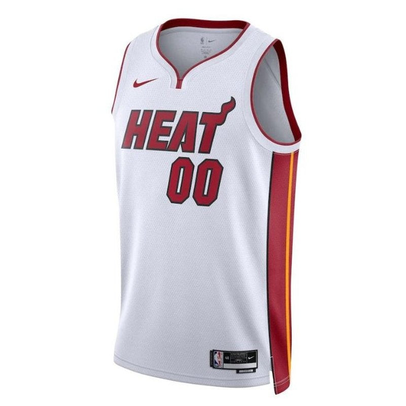Camisa NBA Miami Heat Unissex 2023 Branca - Edição Associação