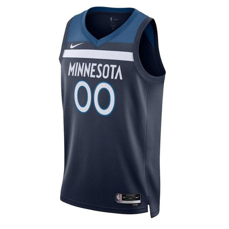 Camisa NBA Minnesota Timberwolves Unissex 2023 Azul Marinho - Edição Ícone