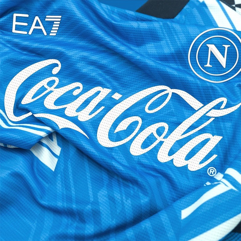 Camisa pré-jogo Napoli 24/25 - Versão Torcedor