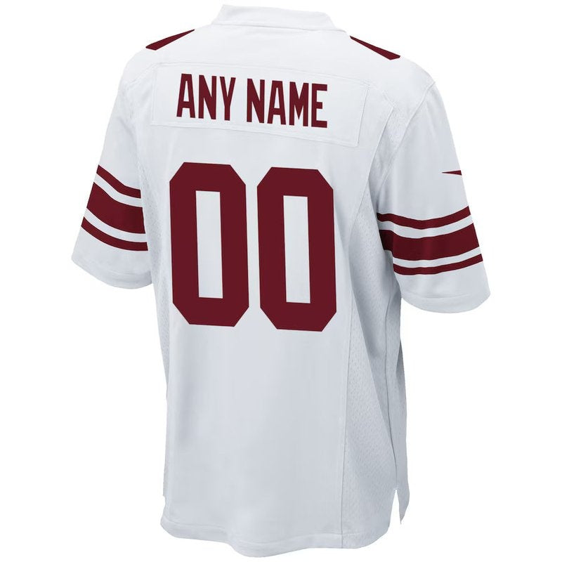 New York Giants - Camisa personalizada para jogo da NFL - Branca