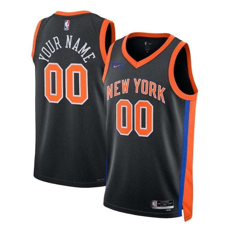 Camiseta unisex de la NBA de los New York Knicks 2023 - Edición City - Negra