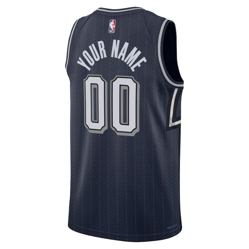 Camiseta unisex de la NBA Orlando Magic 23/24 - Azul marino - Edición City