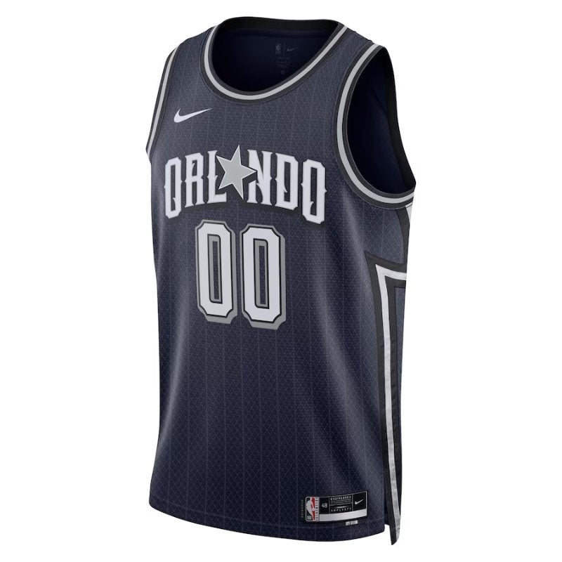 Camiseta unisex de la NBA Orlando Magic 23/24 - Azul marino - Edición City