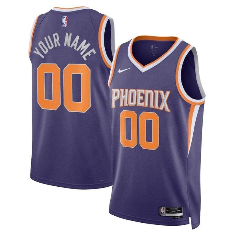 Camiseta unisex de la NBA de los Phoenix Suns 2023, morada - Edición Icon