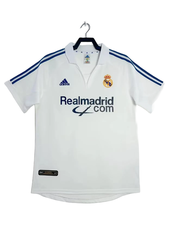 Camisa Real Madrid 01/02 I Home - Versão Retro