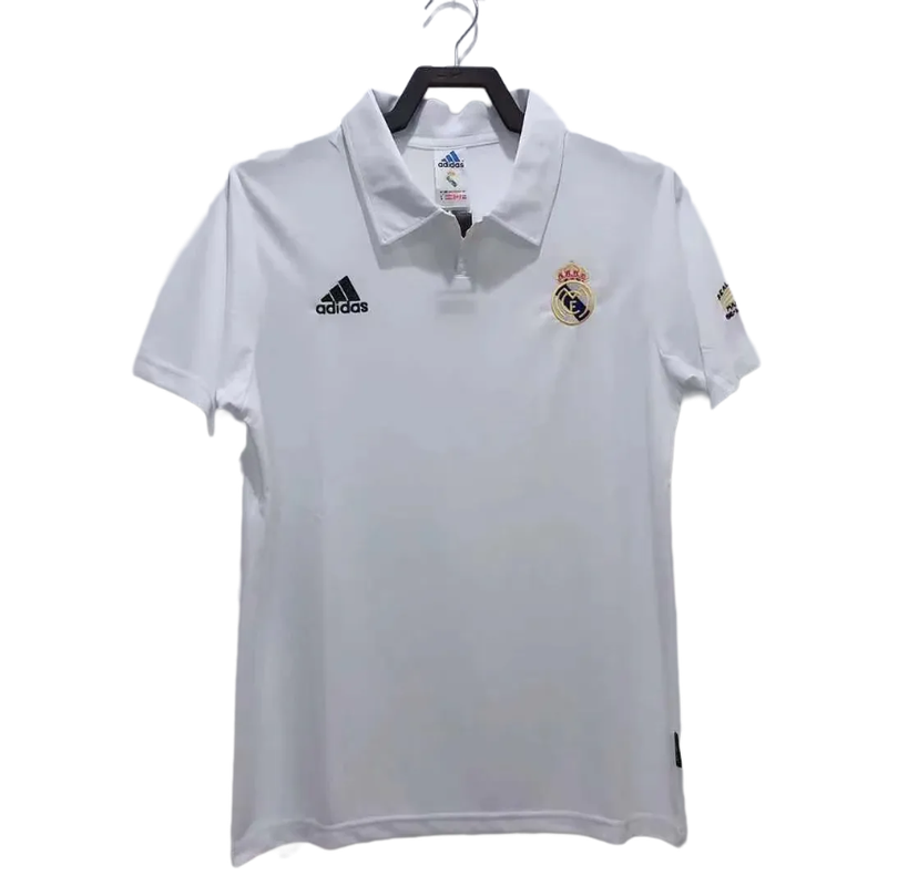 Camisa Home Real Madrid 02/03 UCL I - Versão Retro