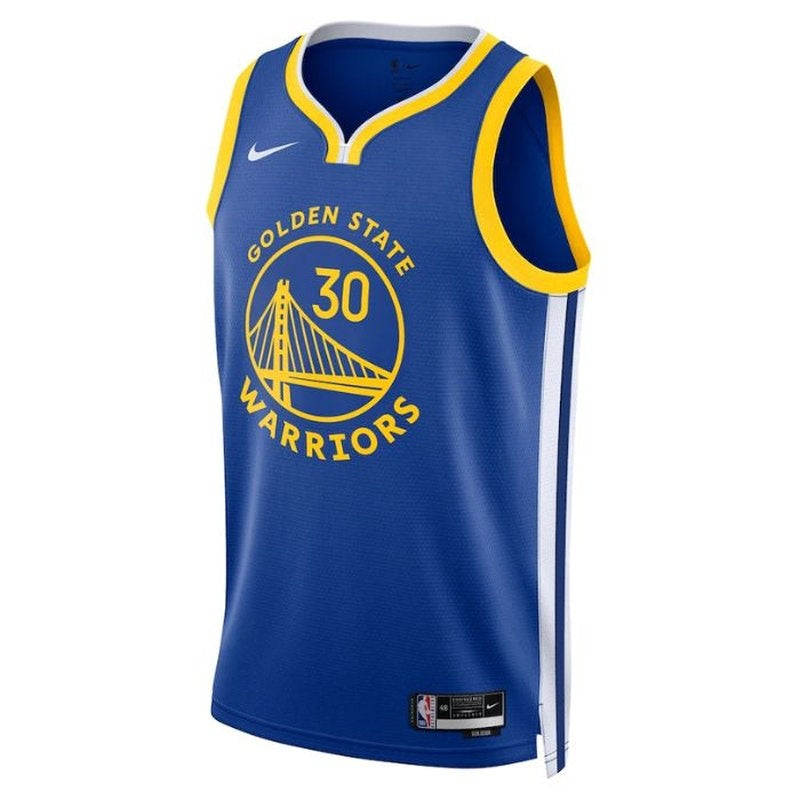 Camisa Stephen Curry Golden State Warriors Unissex 2023 da NBA - Edição Ícone - Royal