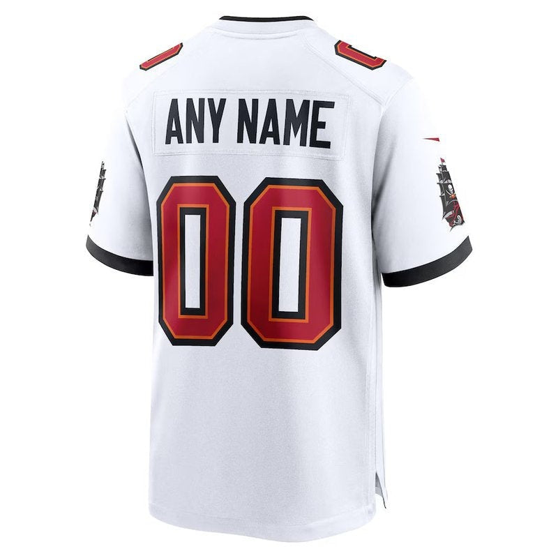 Tampa Bay Buccaneers - Camisa personalizada para jogo da NFL - Branca