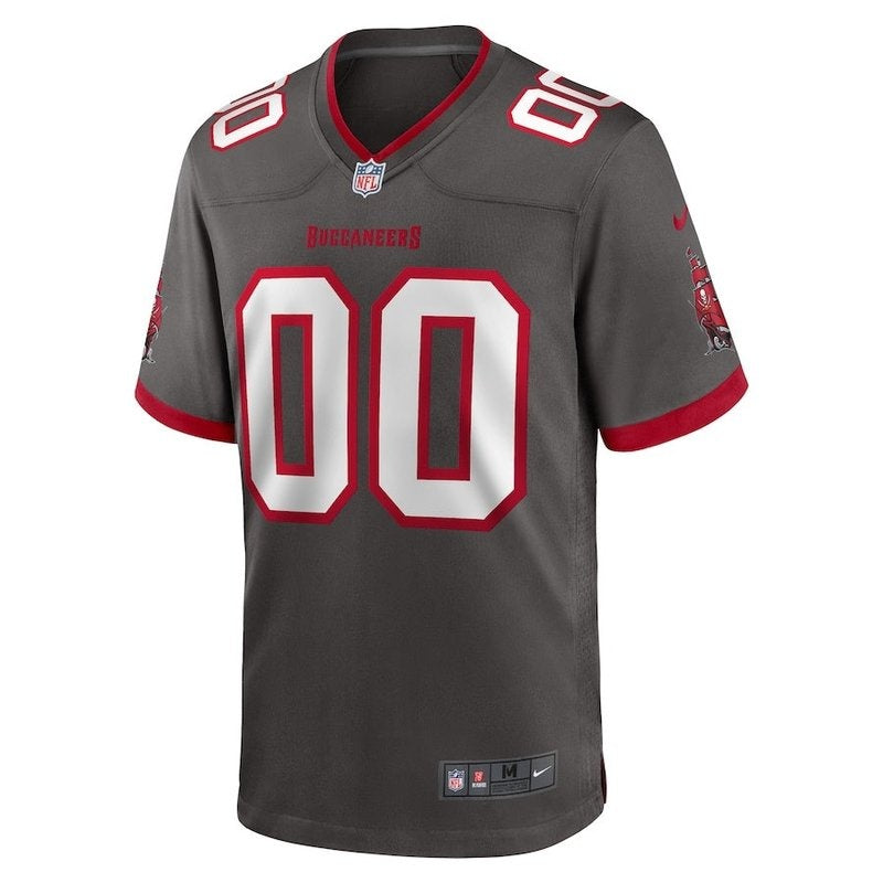 Camiseta personalizada alternativa de la NFL en color peltre de los Tampa Bay Buccaneers