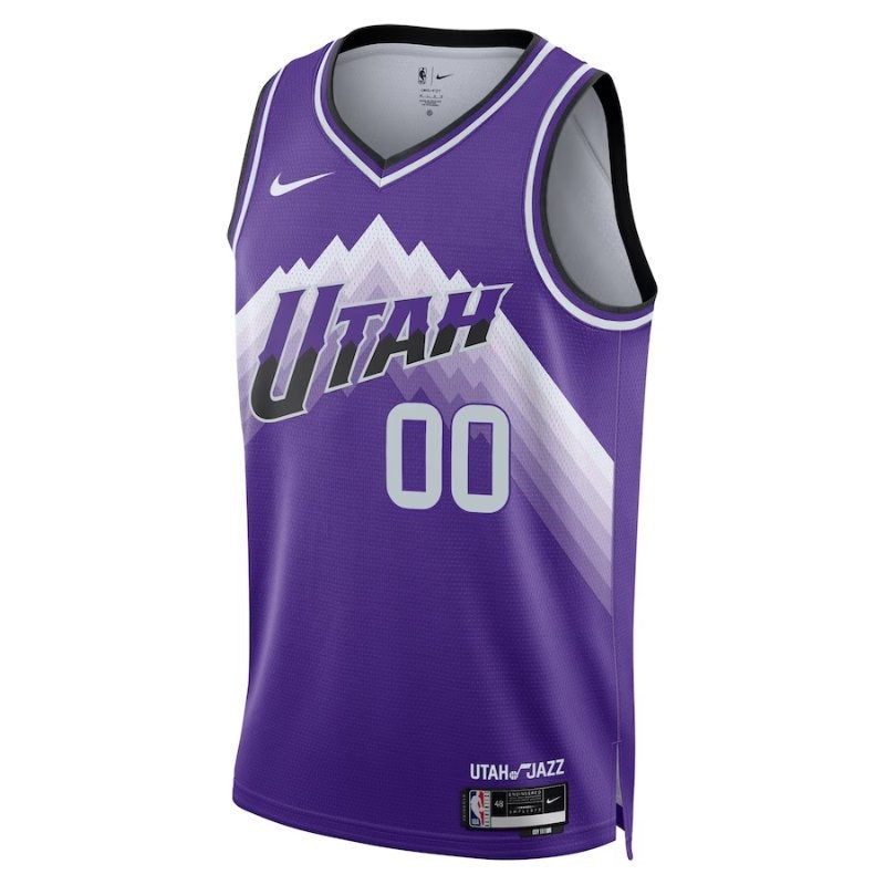 Camisa NBA Utah Jazz Unissex 23/24 - Roxa - Edição City