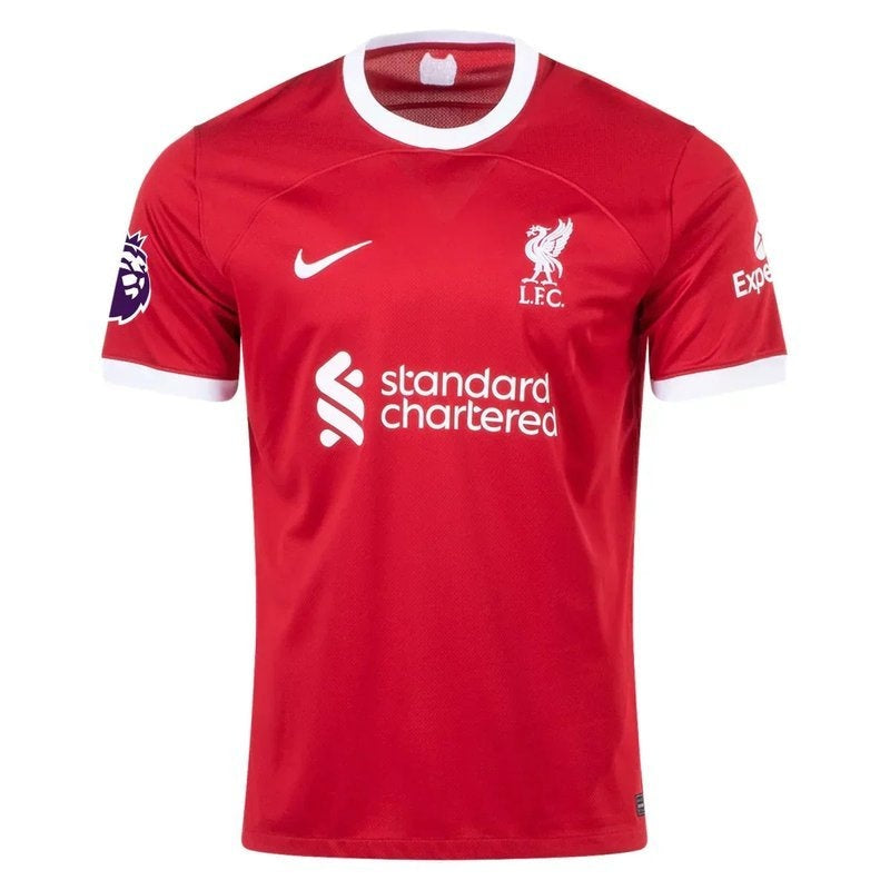 Camiseta local del Liverpool 23/24 de YNWA (versión para aficionados)
