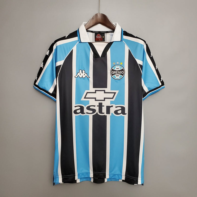 Imagem do produto Camisa Grêmio Titular 2000 - Versão Retro com entrega para brasileiros no Reino Unido