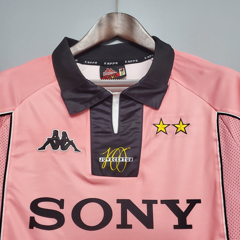 Juventus Reserve 97/98 Shirt - Retro Long Sleeve Version