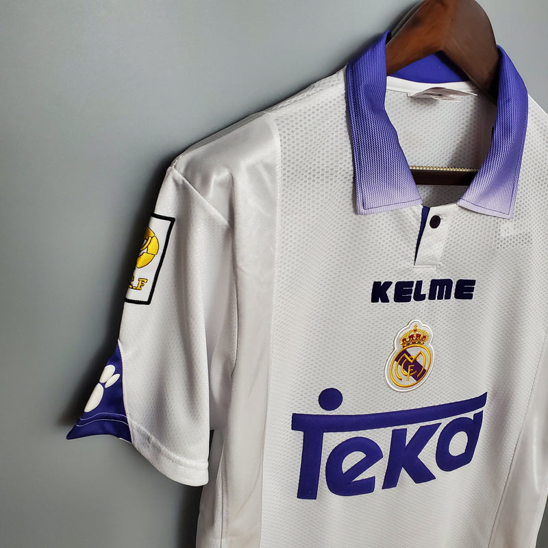 Real Madrid 97/98 Home Shirt - Retro Version