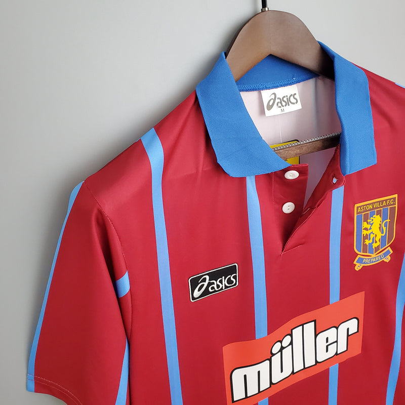 Aston Villa Home Shirt 93/95 - Retro Version