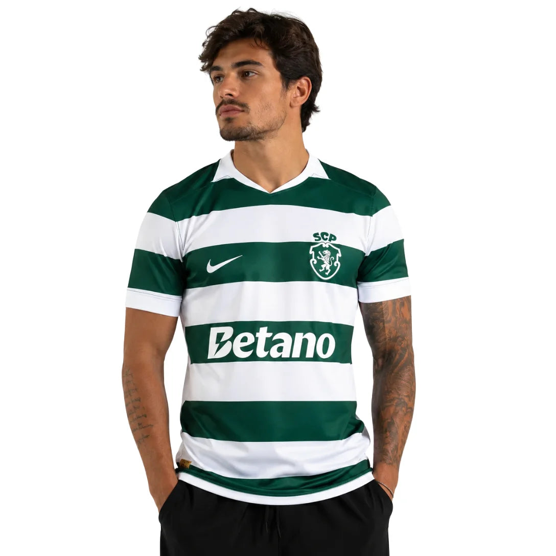 Camisa Sporting Lisboa 24/25 I - Versão Torcedor 