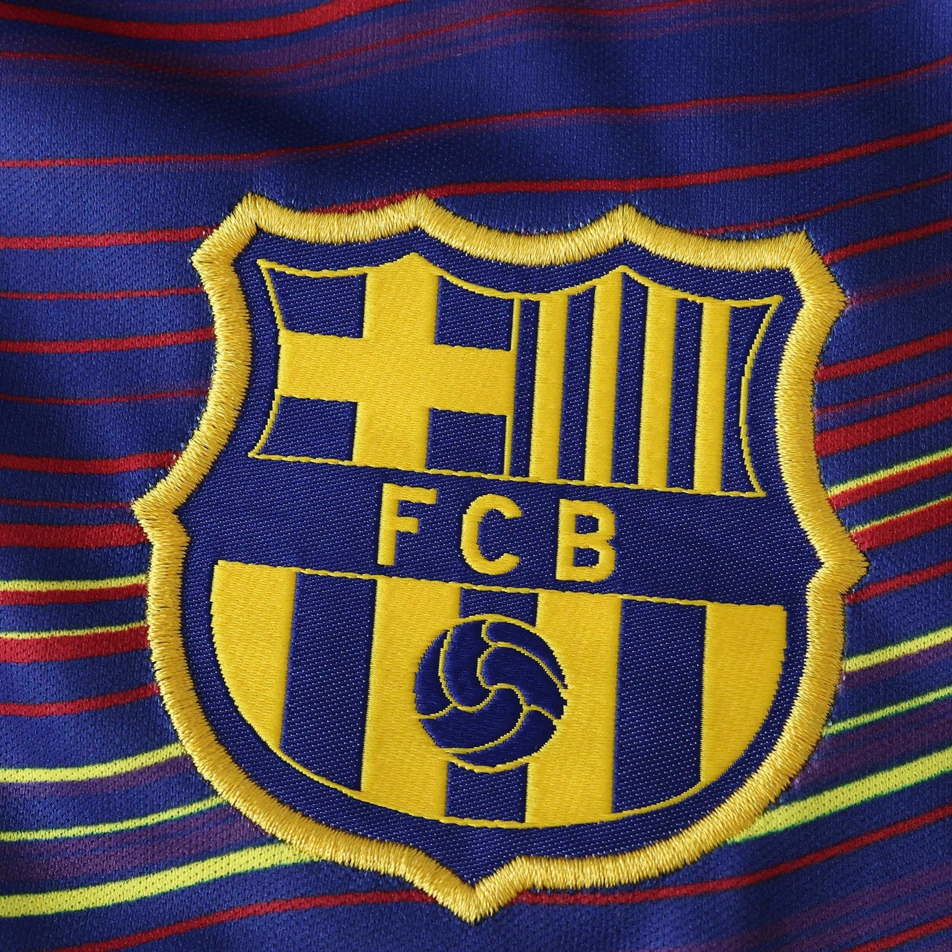 Barcelona 25/26 Pre Match Third Navy Jersey - back