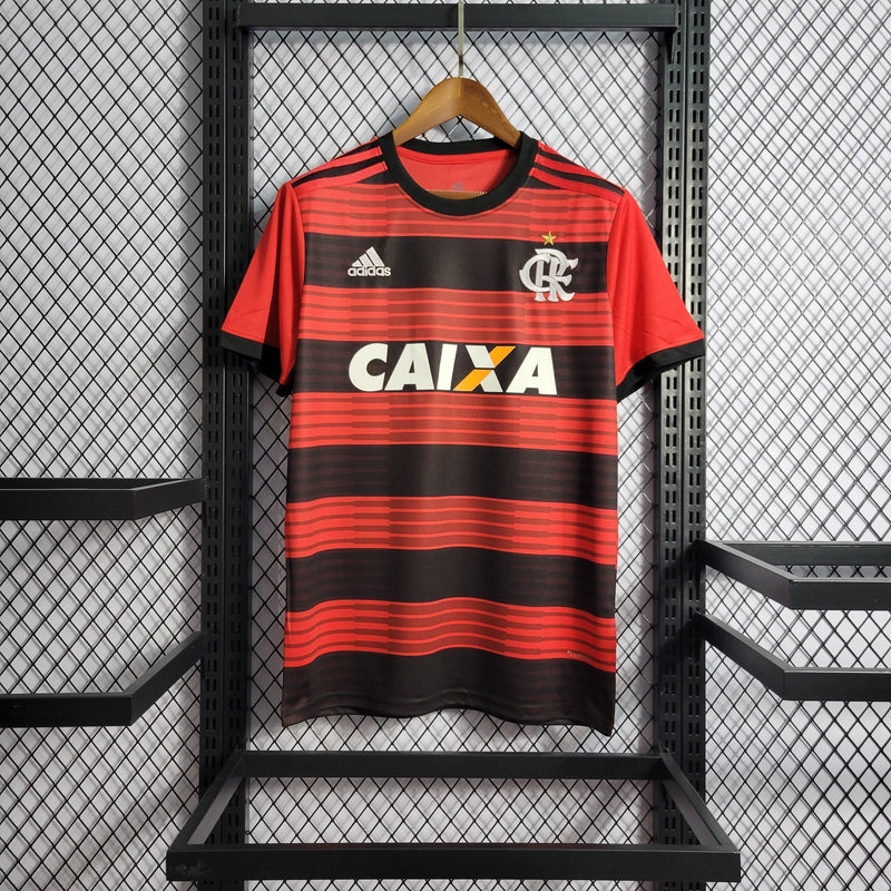 Imagem do produto Camisa Flamengo Titular 18/19 - Versão Retro com entrega para brasileiros no Reino Unido