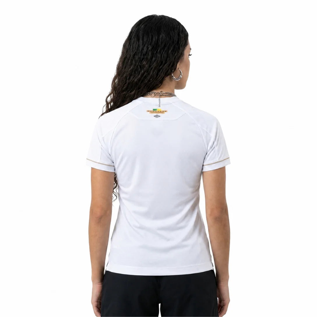 Camiseta de Charlie Brown Jr. Santos 24/25 - Negra - Versión para aficionados 