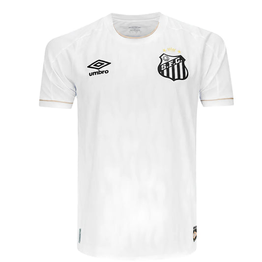 Camiseta de Charlie Brown Jr. Santos 24/25 - Negra - Versión para aficionados 