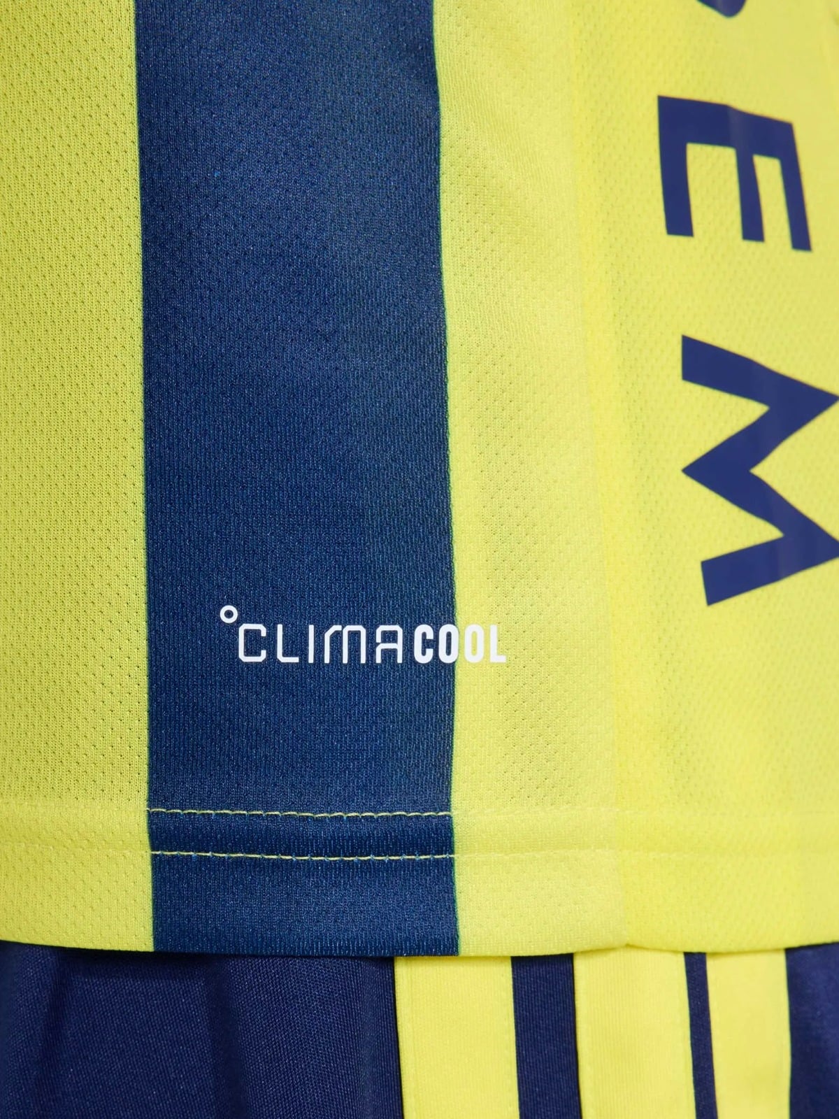 Fenerbahce 26/27 Home Jersey - Climacool fabric detail