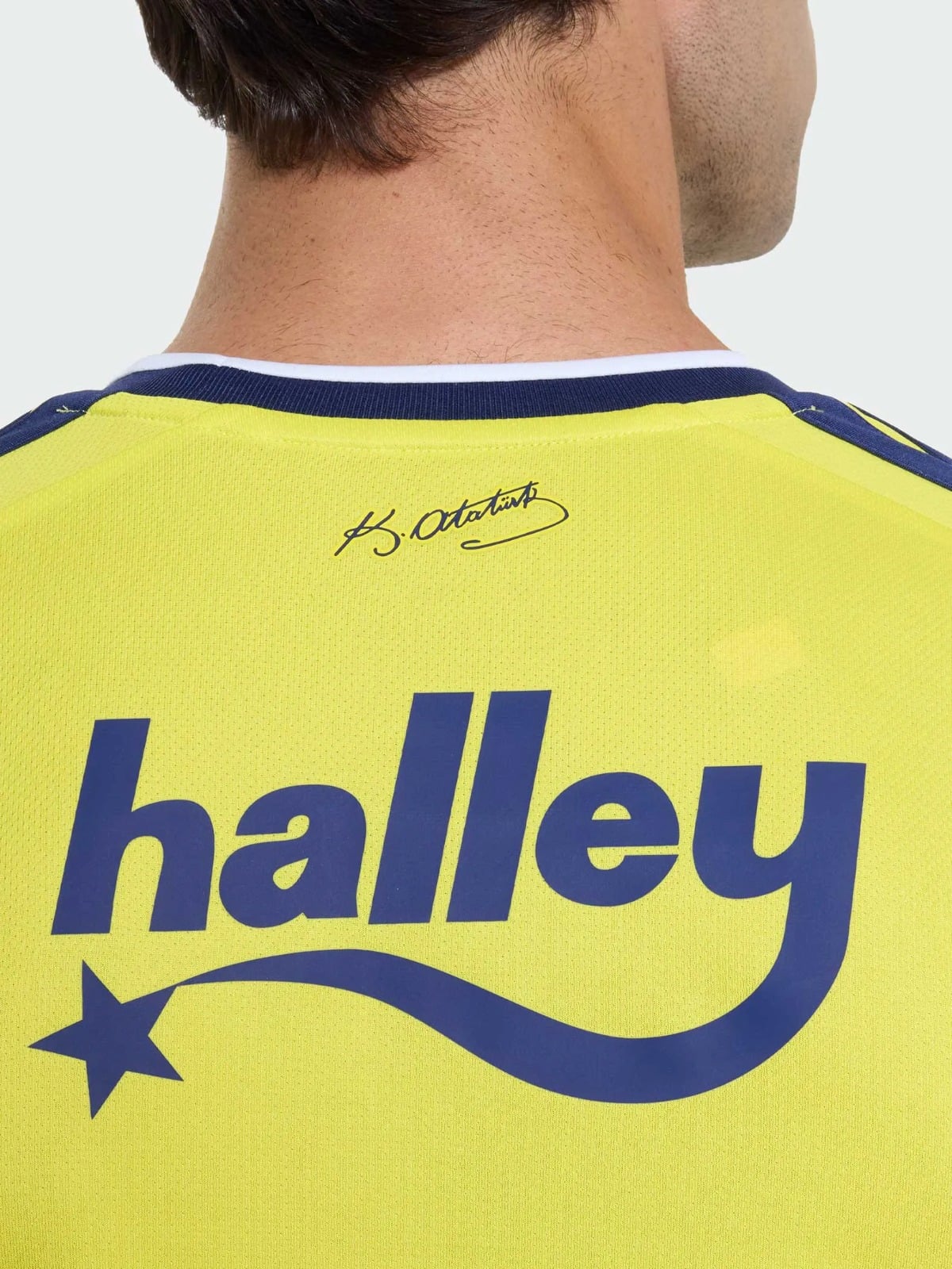 Fenerbahce 26/27 Home Jersey - halley back sponsor detail