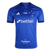 Camisa Cruzeiro 23/24 I - Todos os Patrocinadores - Versão Torcedor 