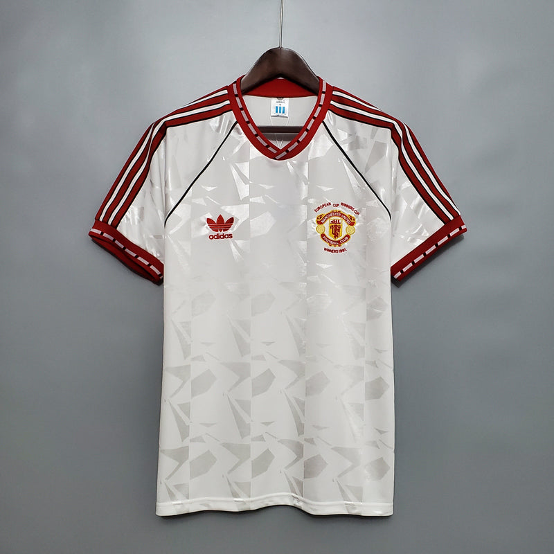 Imagem do produto Camisa Manchester United Reserva 1991 - Versão Retro com entrega para brasileiros no Reino Unido