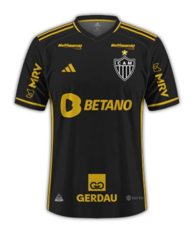 Camisa Terceiro Atlético Mineiro 23/24 III - Todos os Patrocinadores - Versão Torcedor 