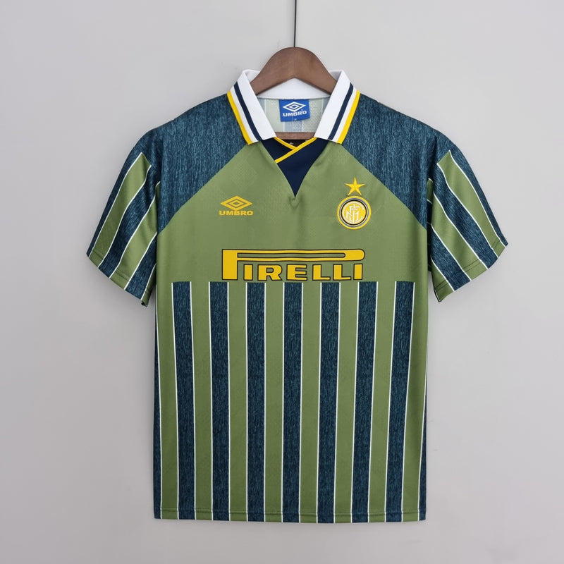 Imagem do produto Camisa Inter de Milão Reserva 95/96 - Versão Retro com entrega para brasileiros no Reino Unido