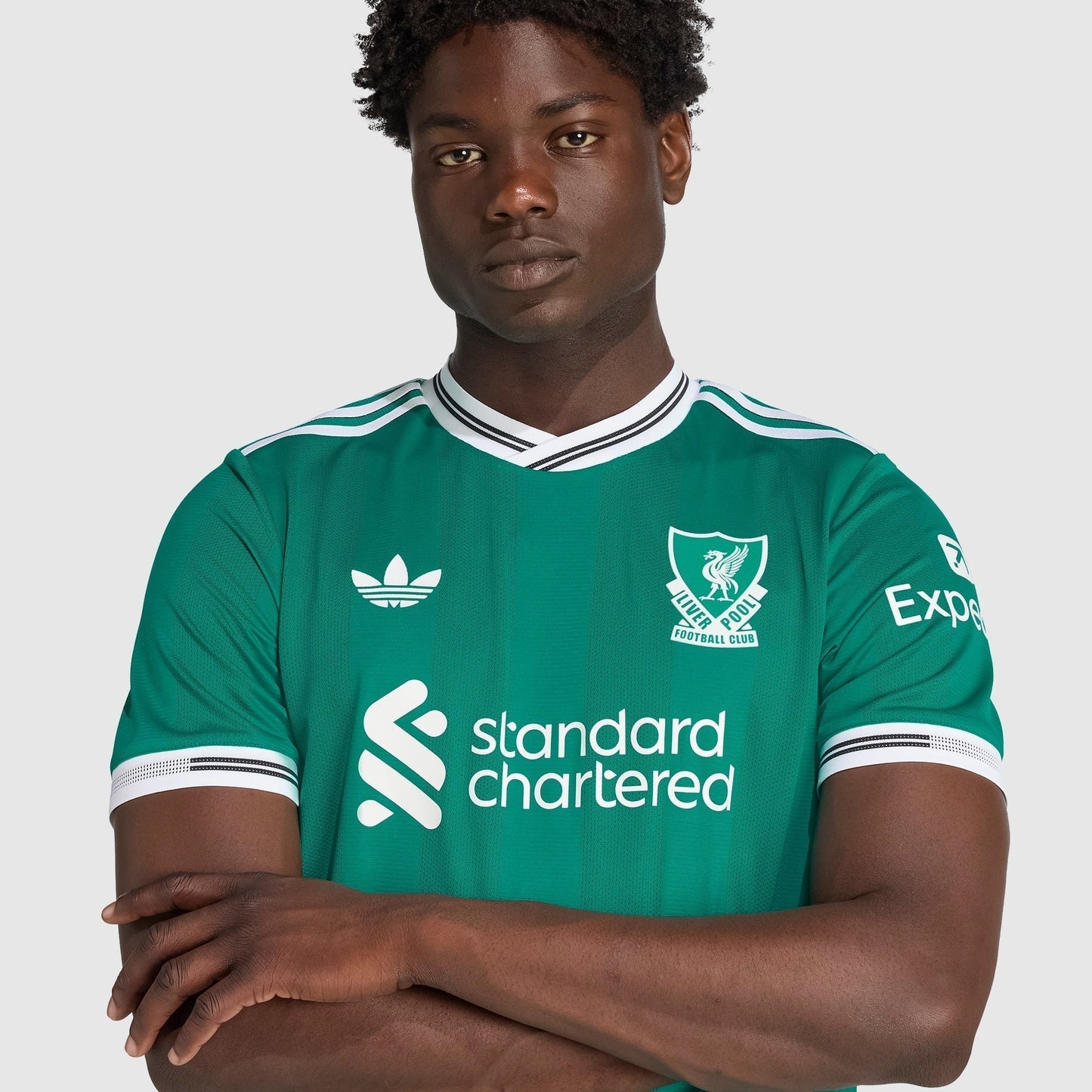 Liverpool 25/26 Third Player Jersey - crest and chest detail