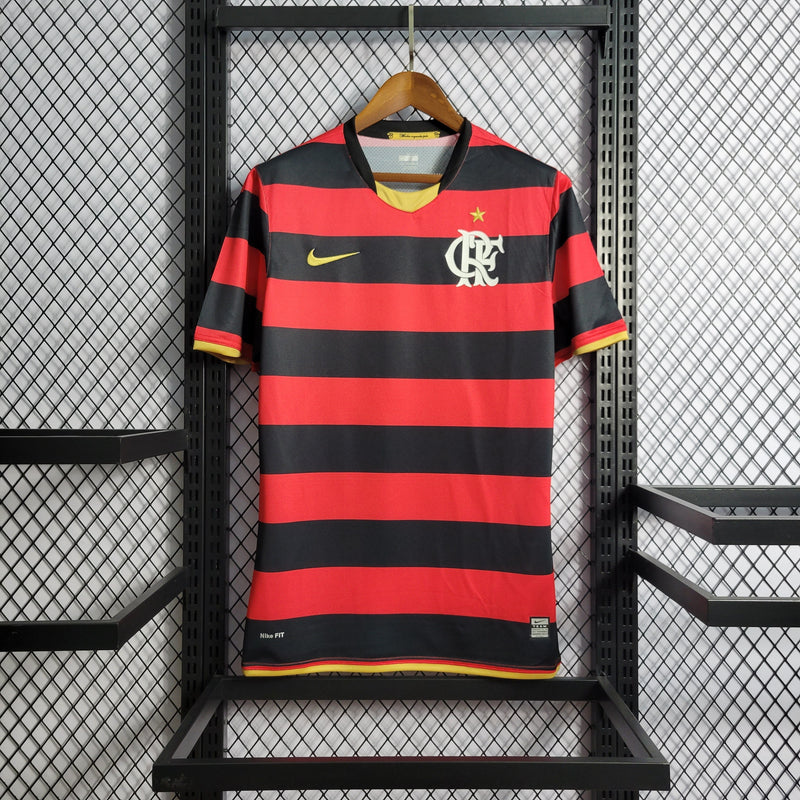 Imagem do produto Camisa Flamengo Titular 08/09 - Versão Retrô com entrega para brasileiros no Reino Unido