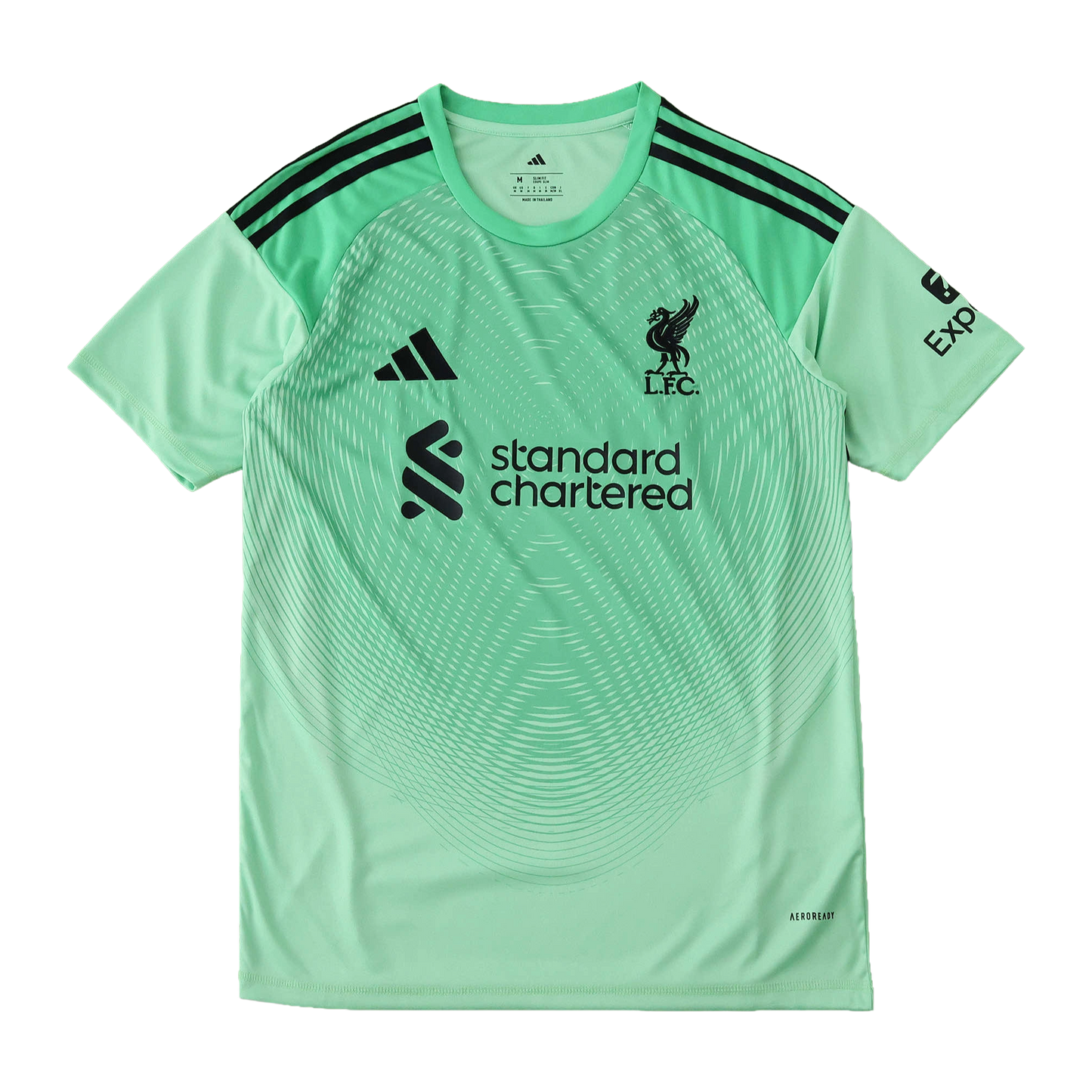 Liverpool 25/26 Goalkeeper Green Jersey - front