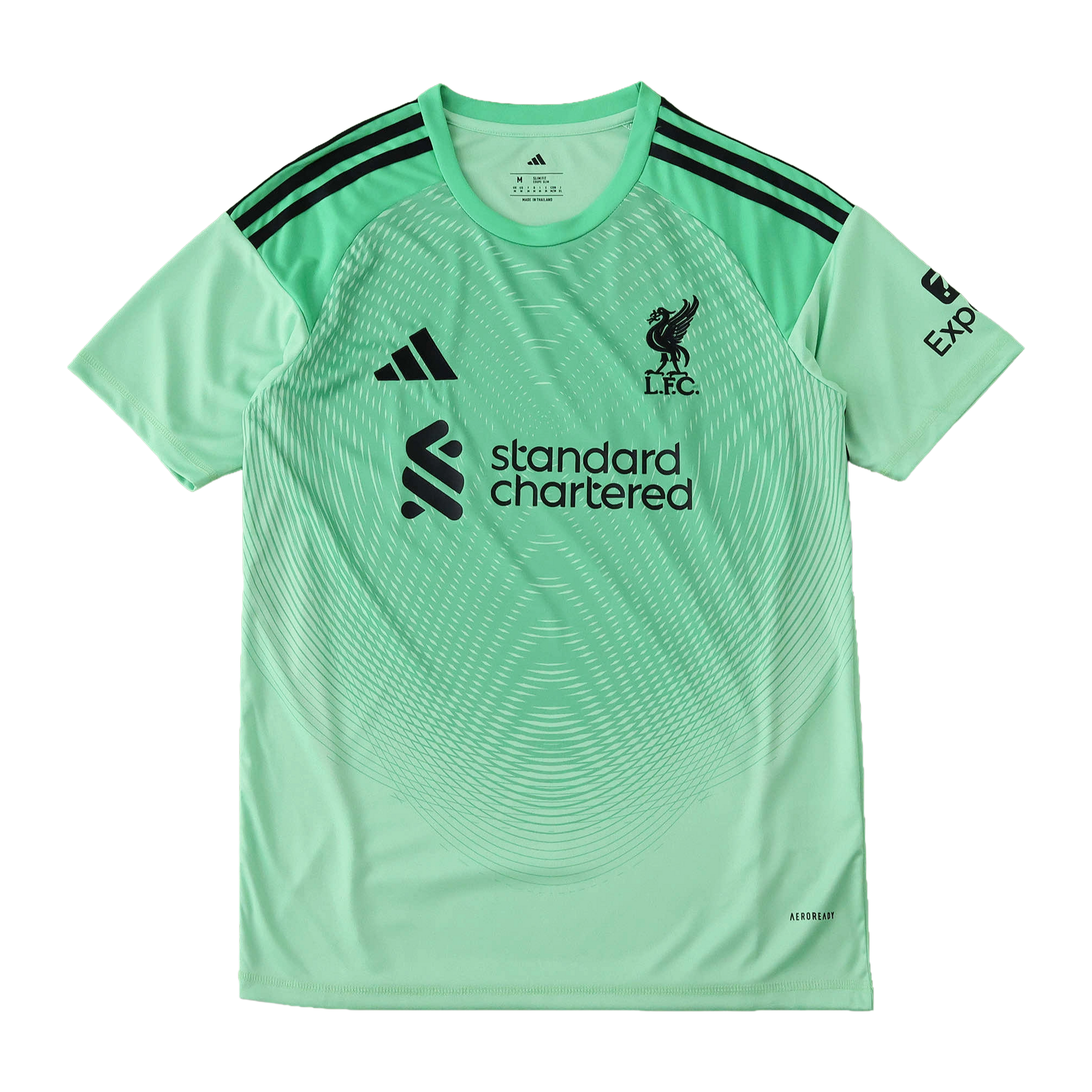 Liverpool 25/26 Goalkeeper Green Jersey - front