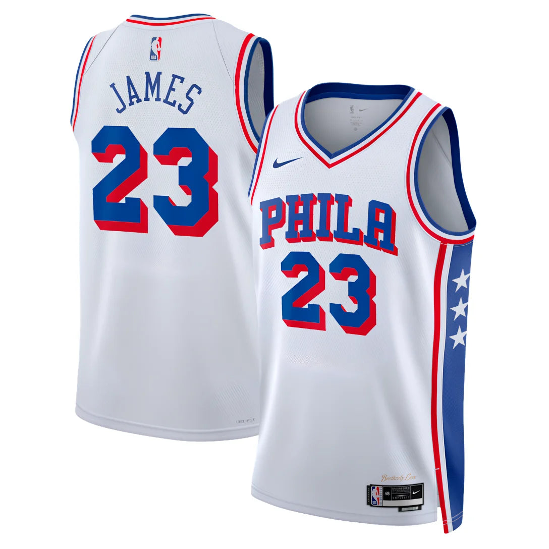 Philadelphia 76ers Nike Association Edition - James #23