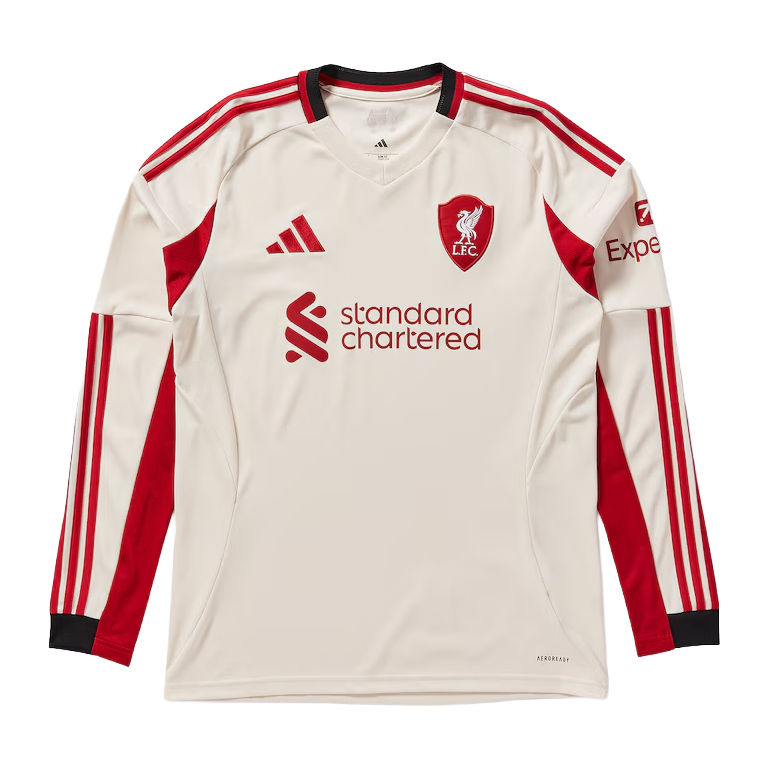 Liverpool 25/26 Away Long Sleeve Jersey - front