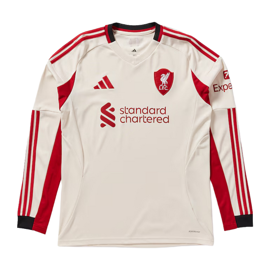 Liverpool 25/26 Away Long Sleeve Jersey - front