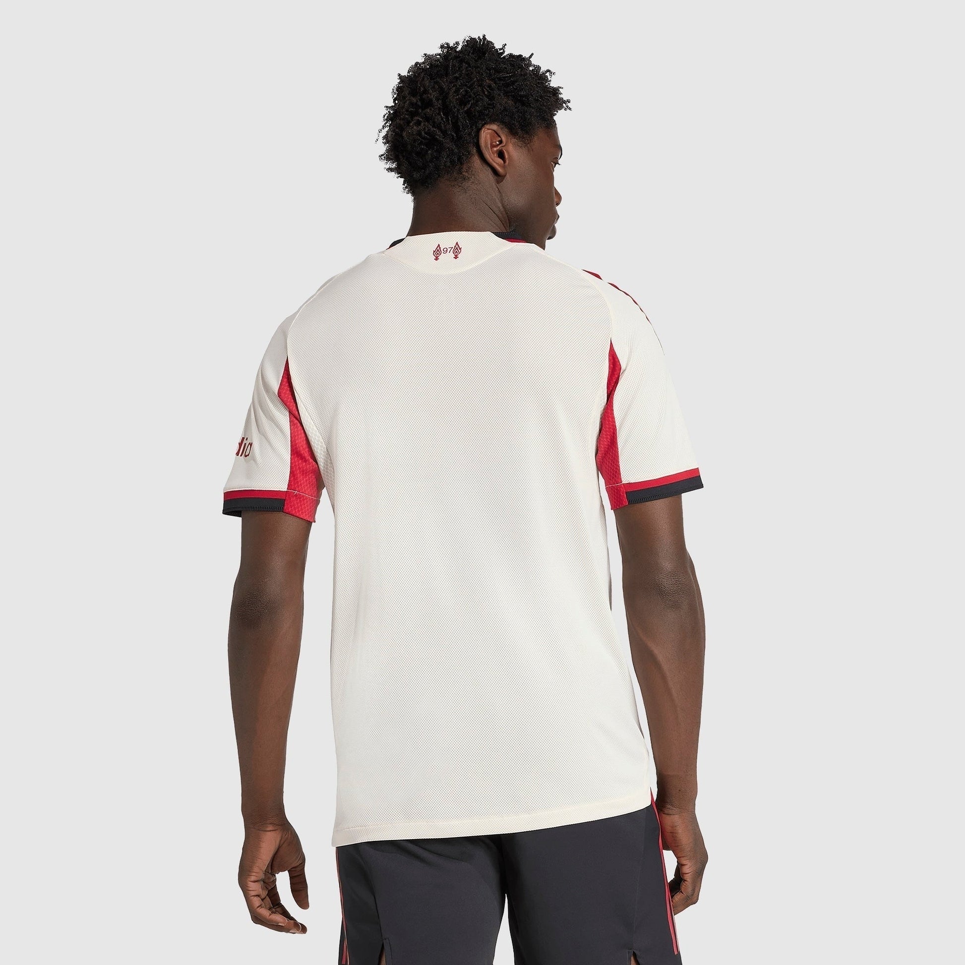 Liverpool 25/26 Away Player Jersey - worn by model back