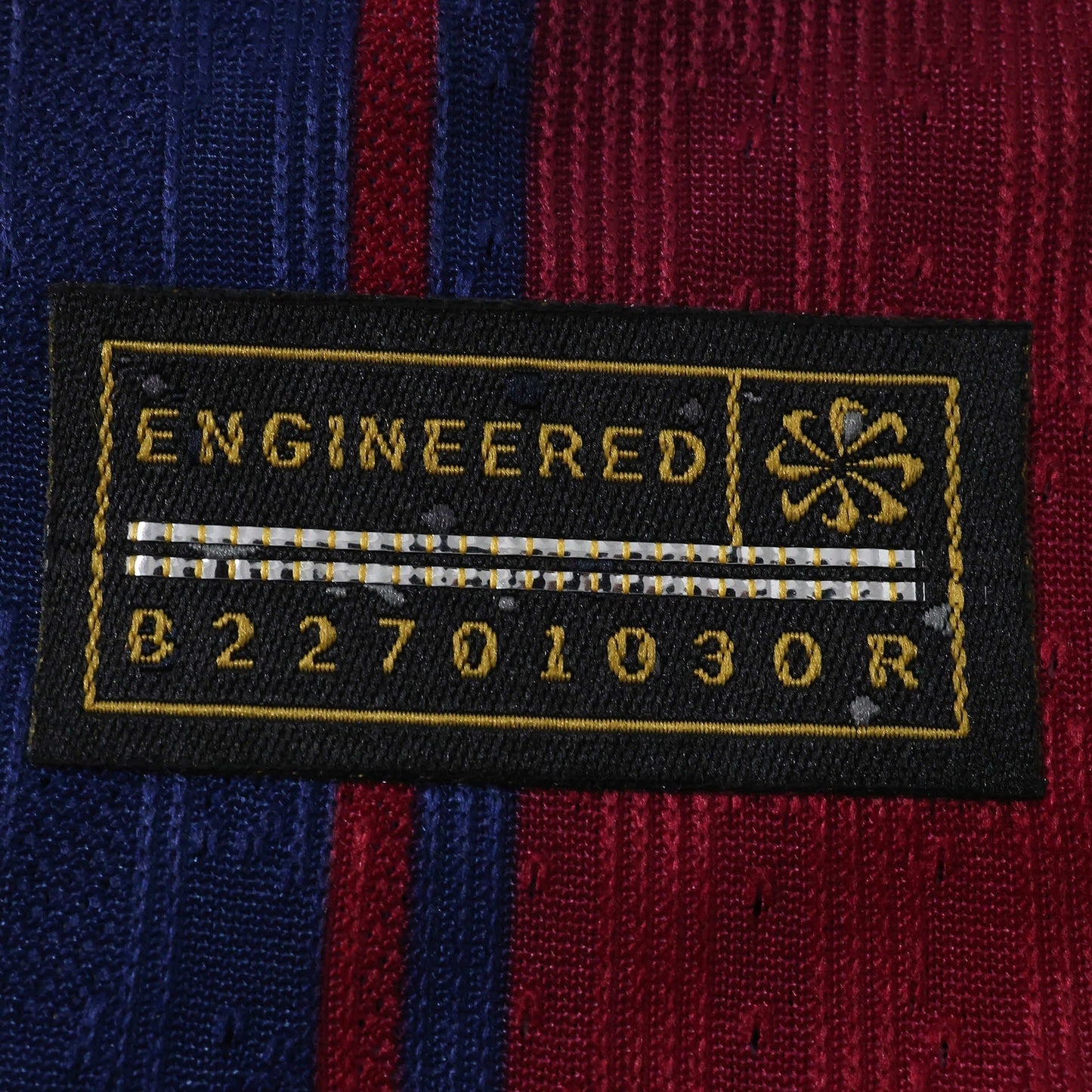 Barcelona 25/26 x Ed Sheeran Player Jersey - authentic tag detail