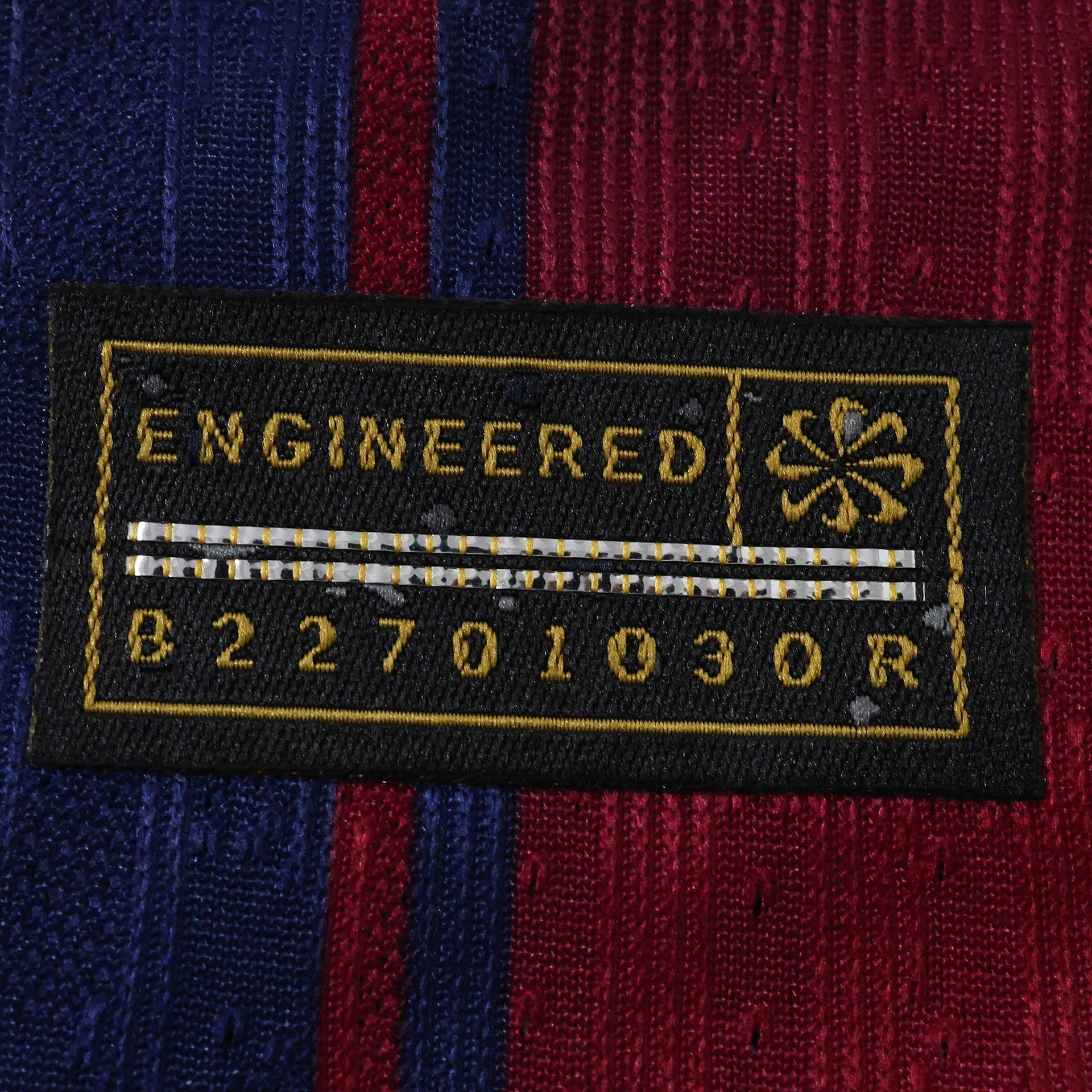 Barcelona 25/26 x Ed Sheeran Player Jersey - authentic tag detail