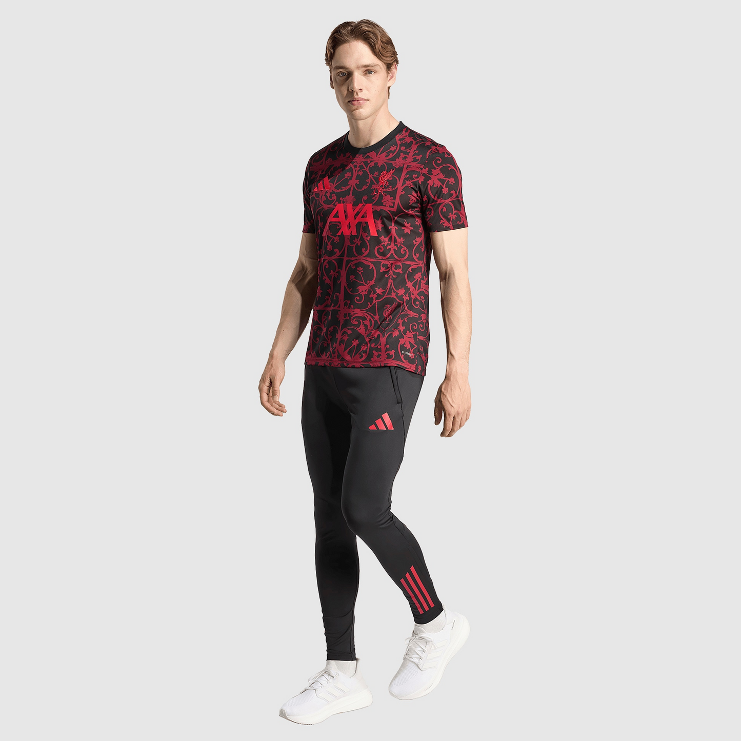 Liverpool 25/26 Pre Match Jersey - worn by model full length