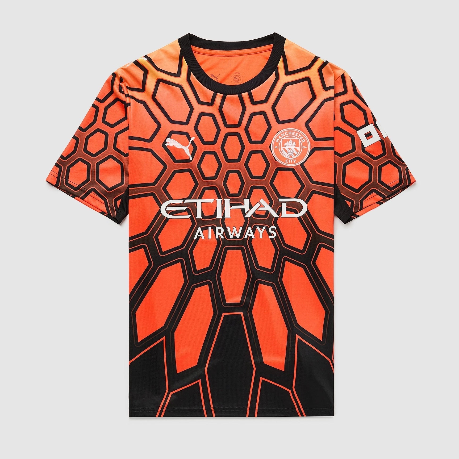 Manchester City 26/27 Goalkeeper Orange Jersey - front