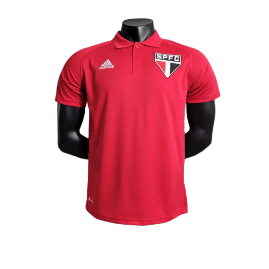 Camisa São Paulo 23/24 Polo Edition - Vermelha - Versão Torcedor 